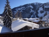 winterlicher Ausblick auf den Schattberg