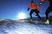 Langlaufen und Skifahren im Skicircus Saalbach Hinterglemm Leogang